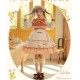 Mademoiselle Pearl Persimmons Blouse Skirt Overdress JSK and One Pieces(Reservation/Full Payment Without Shipping)